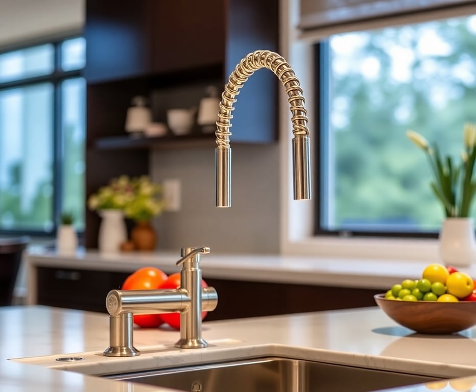 Premium Ezone Deal kitchen faucet with advanced splash guard system
