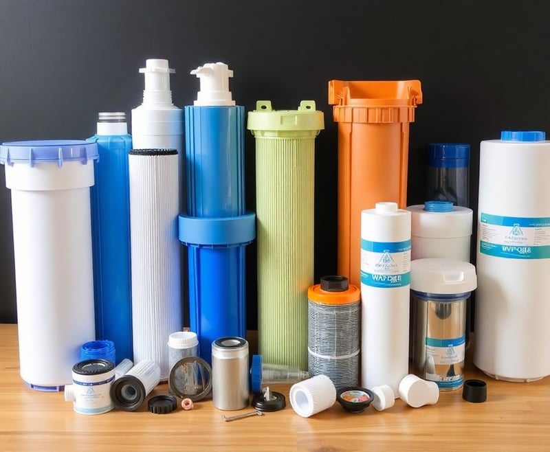 Water Filter Components Collection