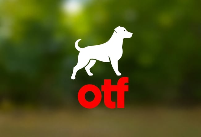 Veterinary Logo in Red and White