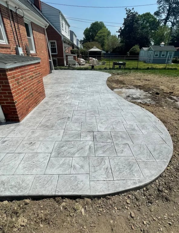 Stamped concrete patterns and designs for Fort Myers Florida homes