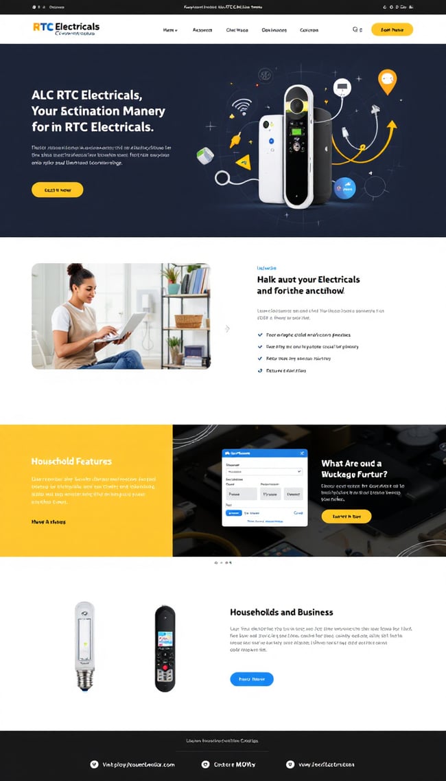 RTC Electricals eCommerce Website Design