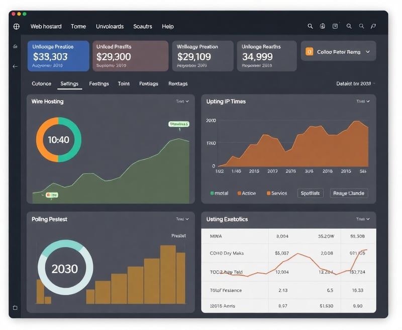 Web Hosting Uptime Dashboard