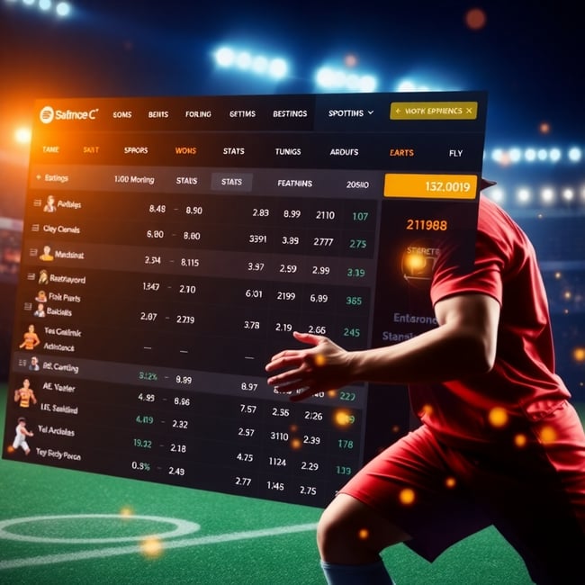 Vibrant Sports Betting Dashboard