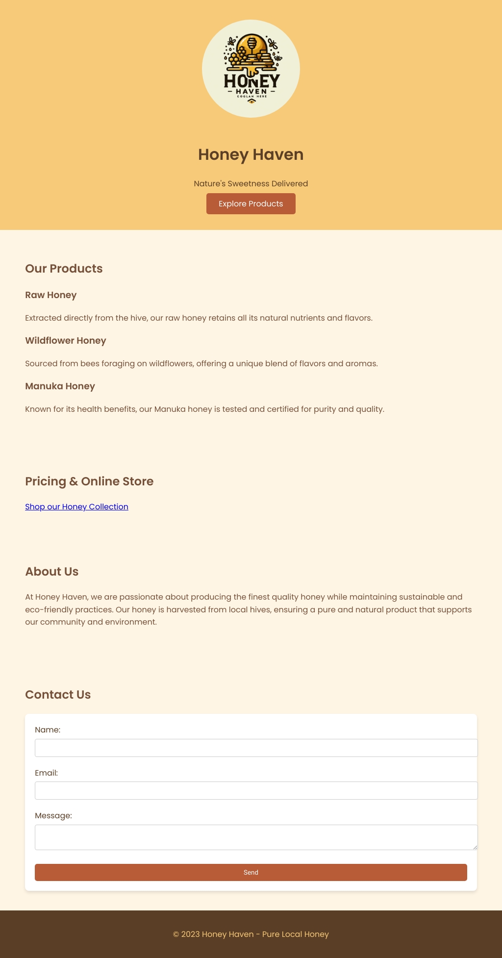 Honey Haven - Pure Local Honey