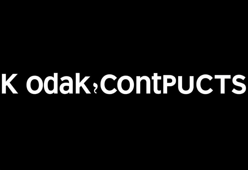 Kodak Constructs Logo Design