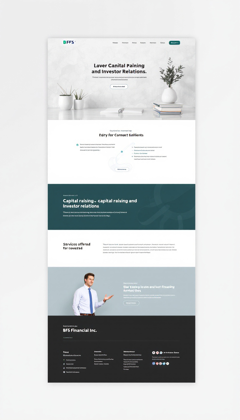 BFS Financial Inc. One-Page Website Design