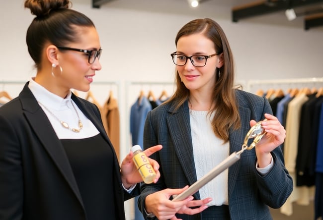 Fashion Consultation in Progress