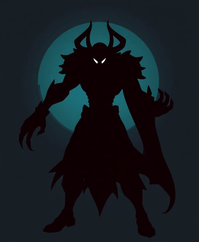 Menacing Villain Silhouette