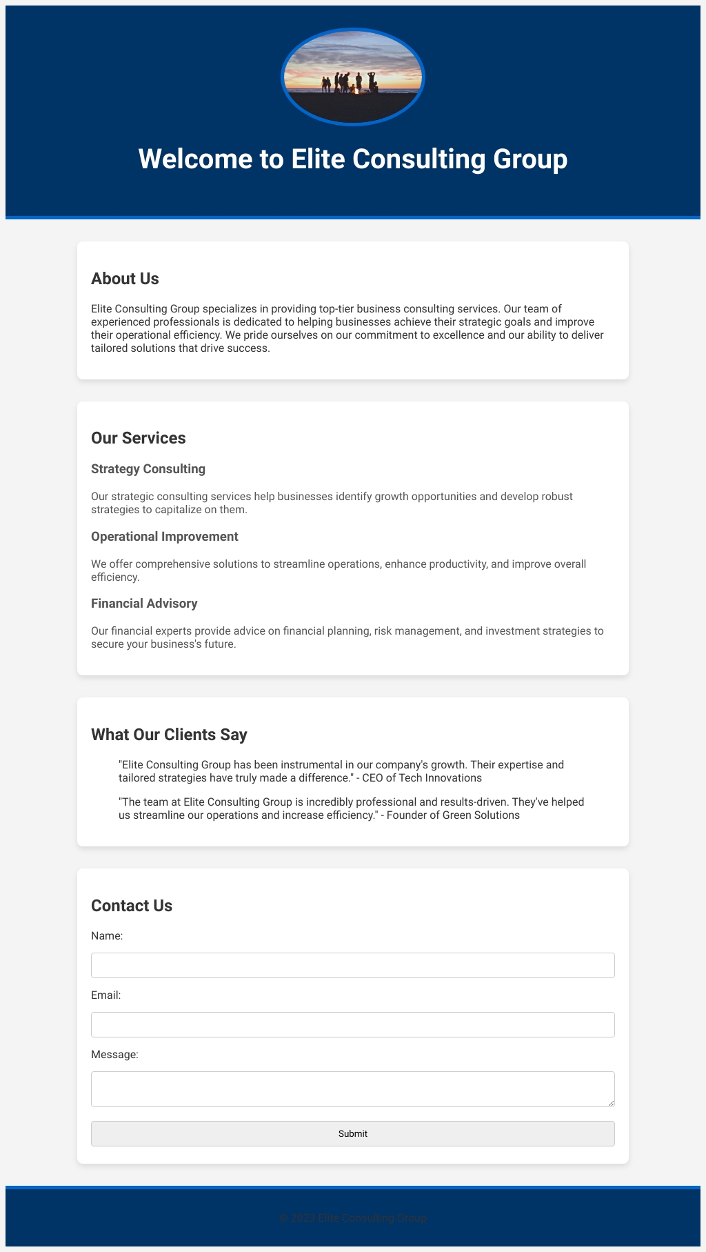 Elite Consulting Group