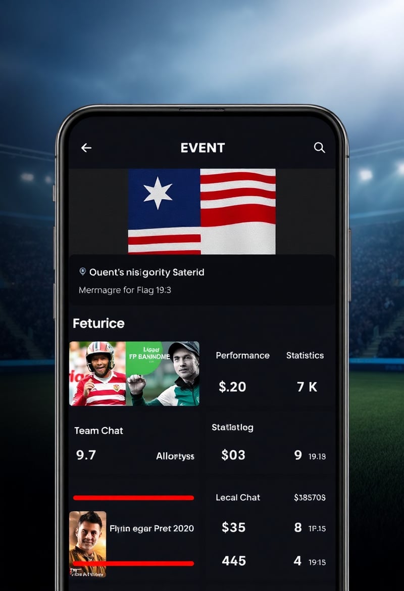 Event Coordination App Interface