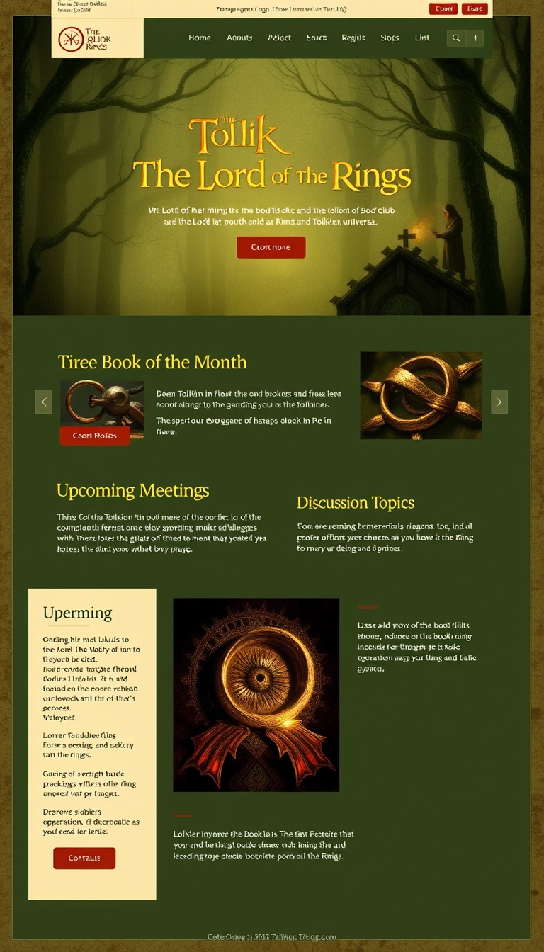 Middle-Earth Book Club: A Tolkien Journey