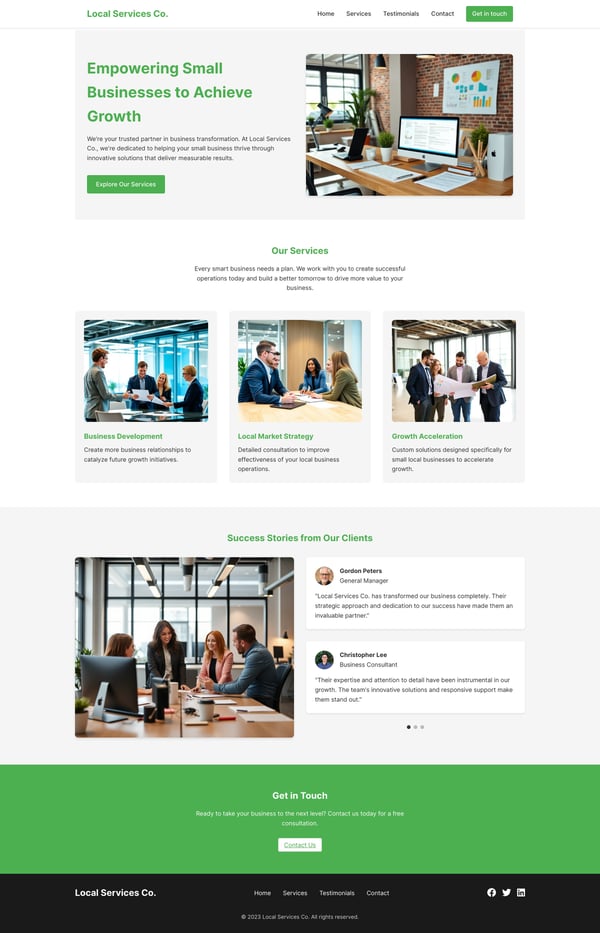 Local Services Co. - Business Solutions for Small Businesses