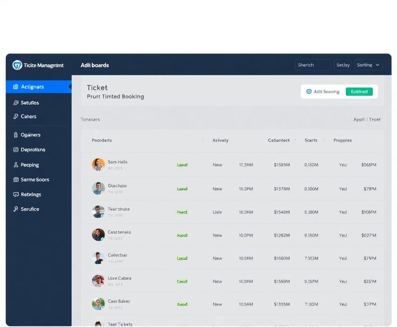 Ticket Management Dashboard