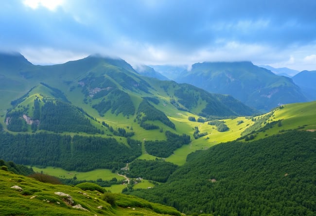 Misty Mountain Serenity