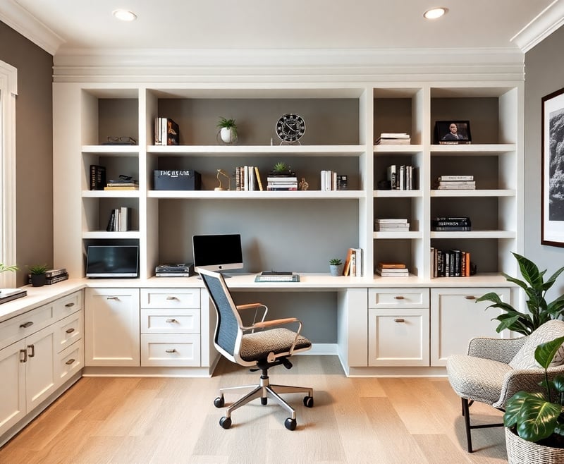 Chic Ergonomic Home Office