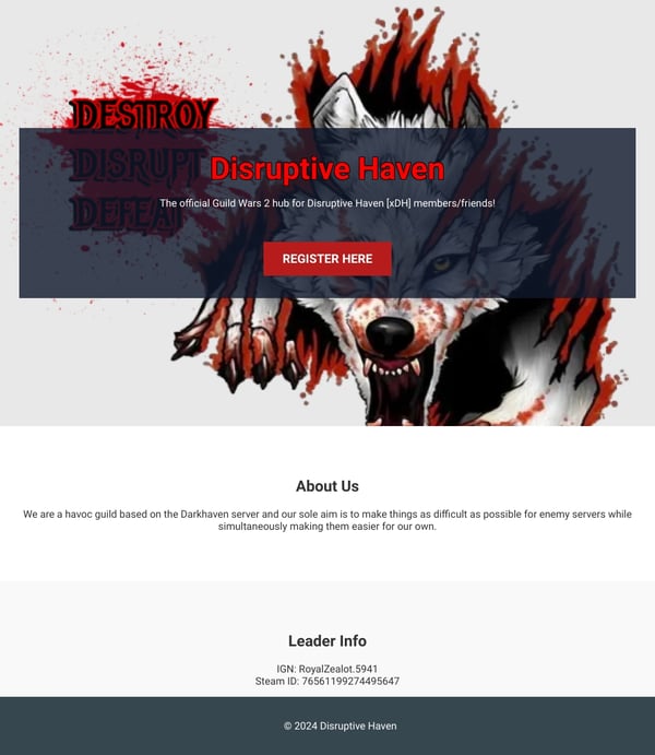 Disruptive Haven