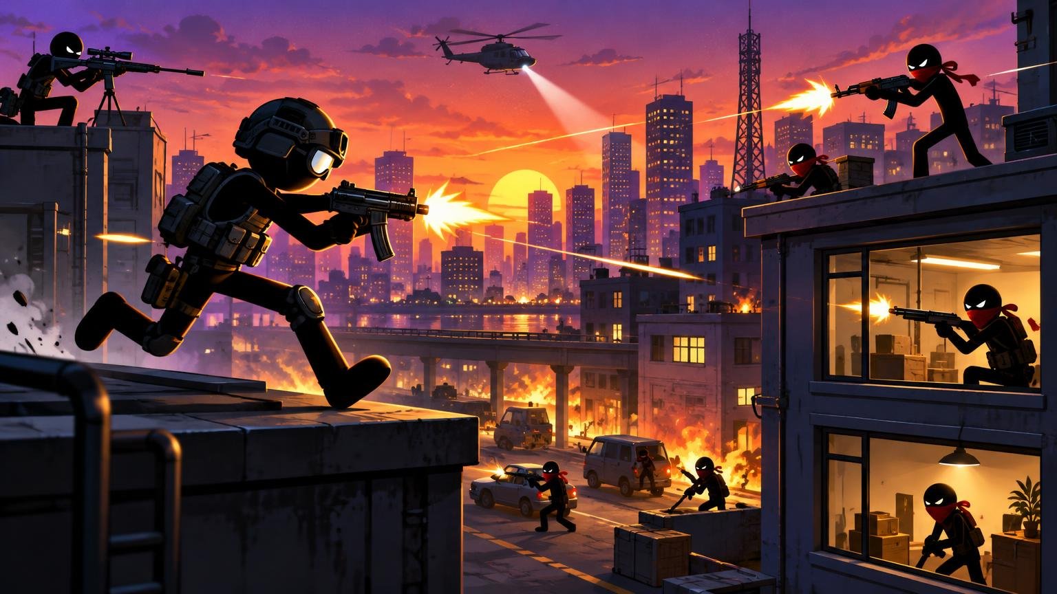 Stick Strike: Rooftop Run cover art