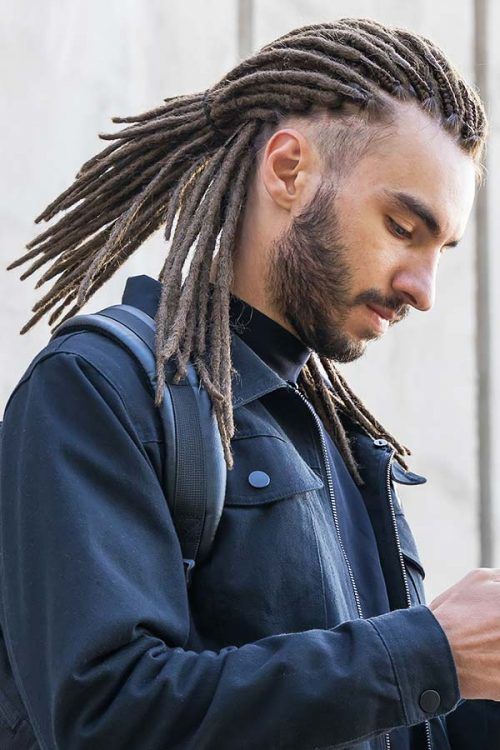 In this image show the, Undercut Dreadlocks to look cool and go with this trendy haircuts.