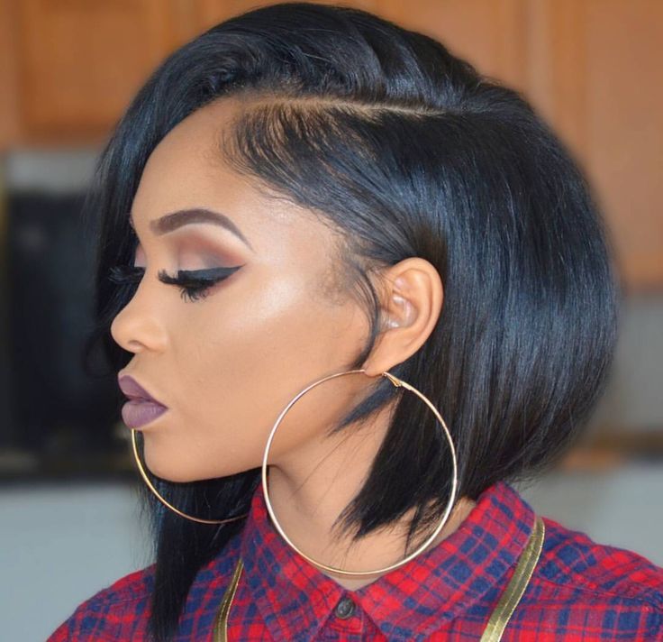 the image shows, bob hairstyles for black women