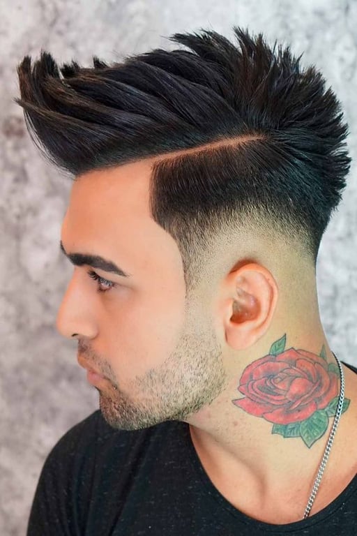 In this show the , Disconnected Undercut right now this haircuts in trend.