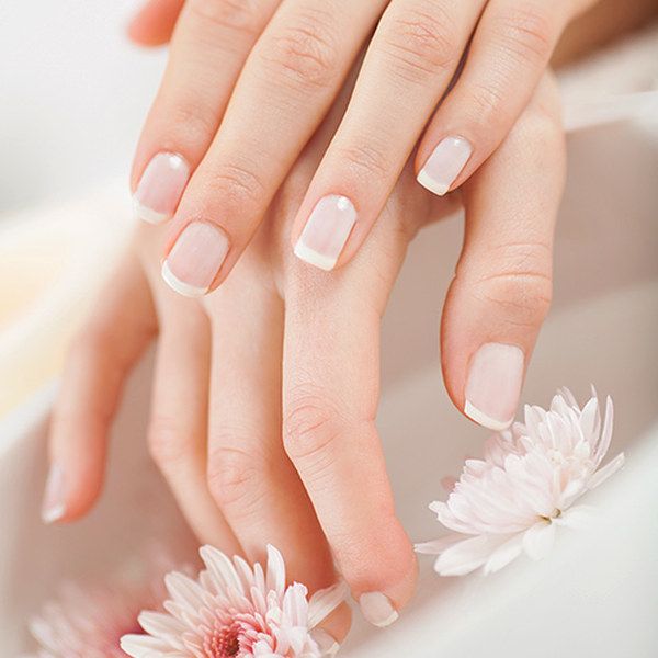 the image shows stain free nails