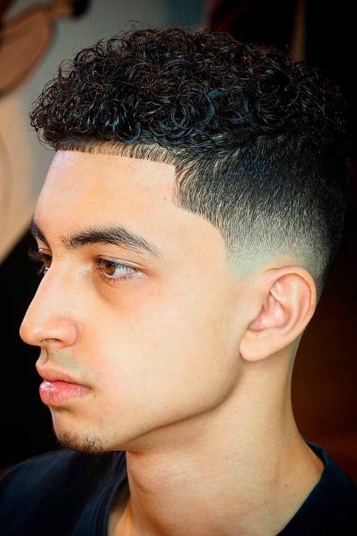 the image shows, Curly Takuache Haircut 