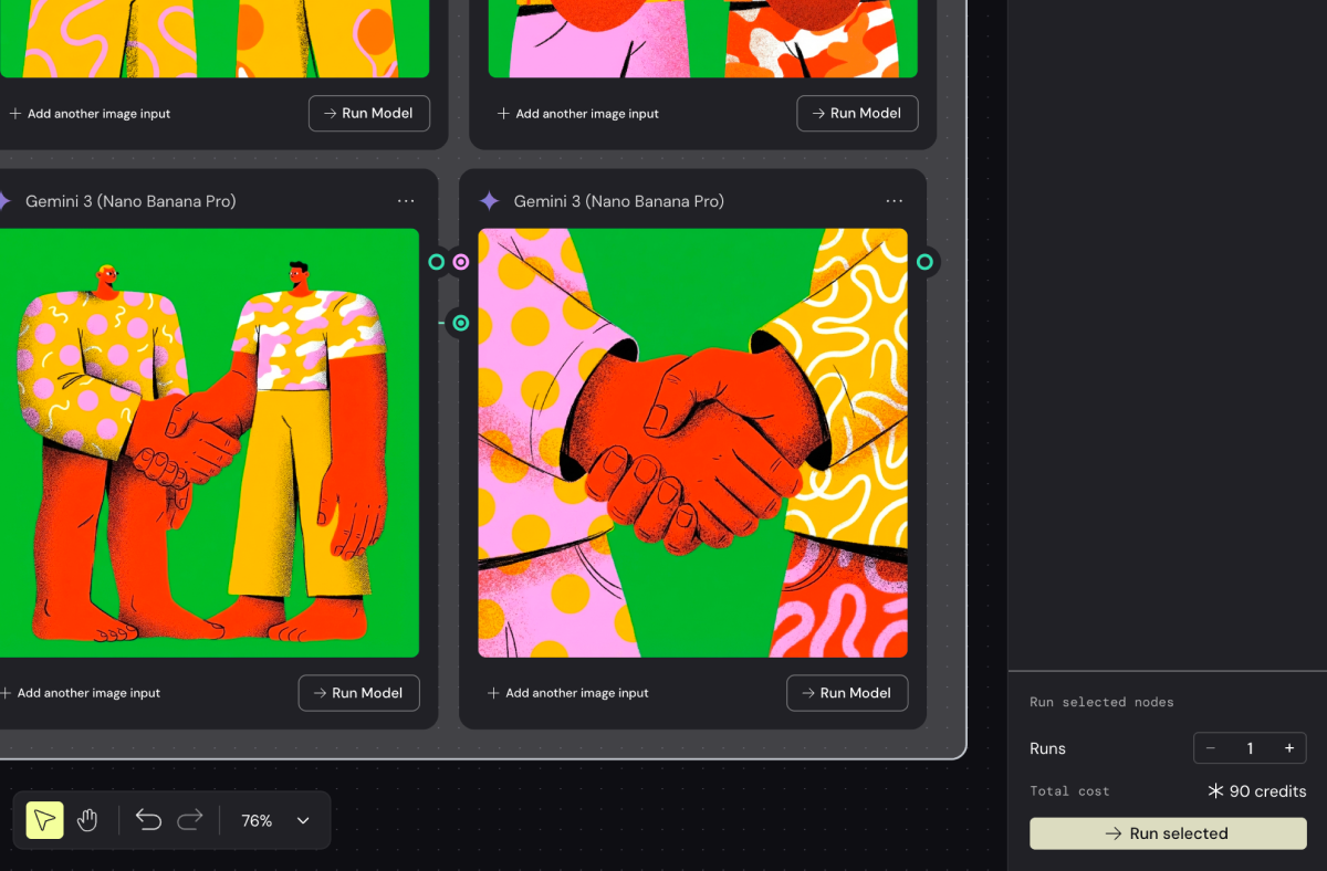 Figma Weave app screenshot