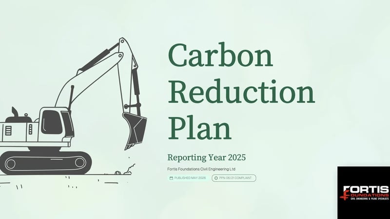Fortis Foundations Carbon Reduction Plan