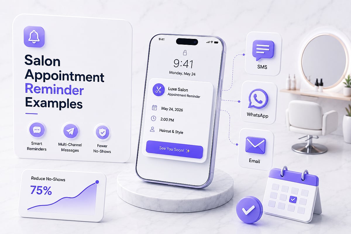 25+ Salon Appointment Reminder Message Examples You Can Use Today