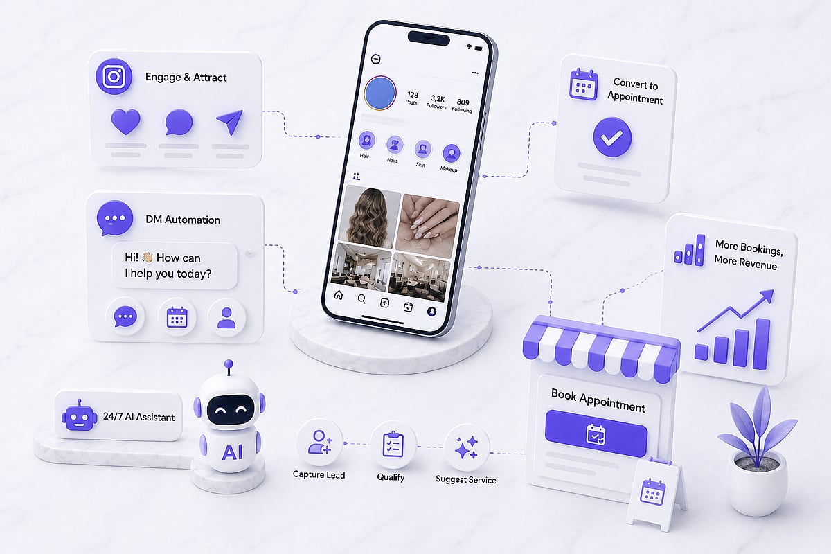 Turning Likes into Bookings: How Salons Convert Instagram Engagement into Appointments