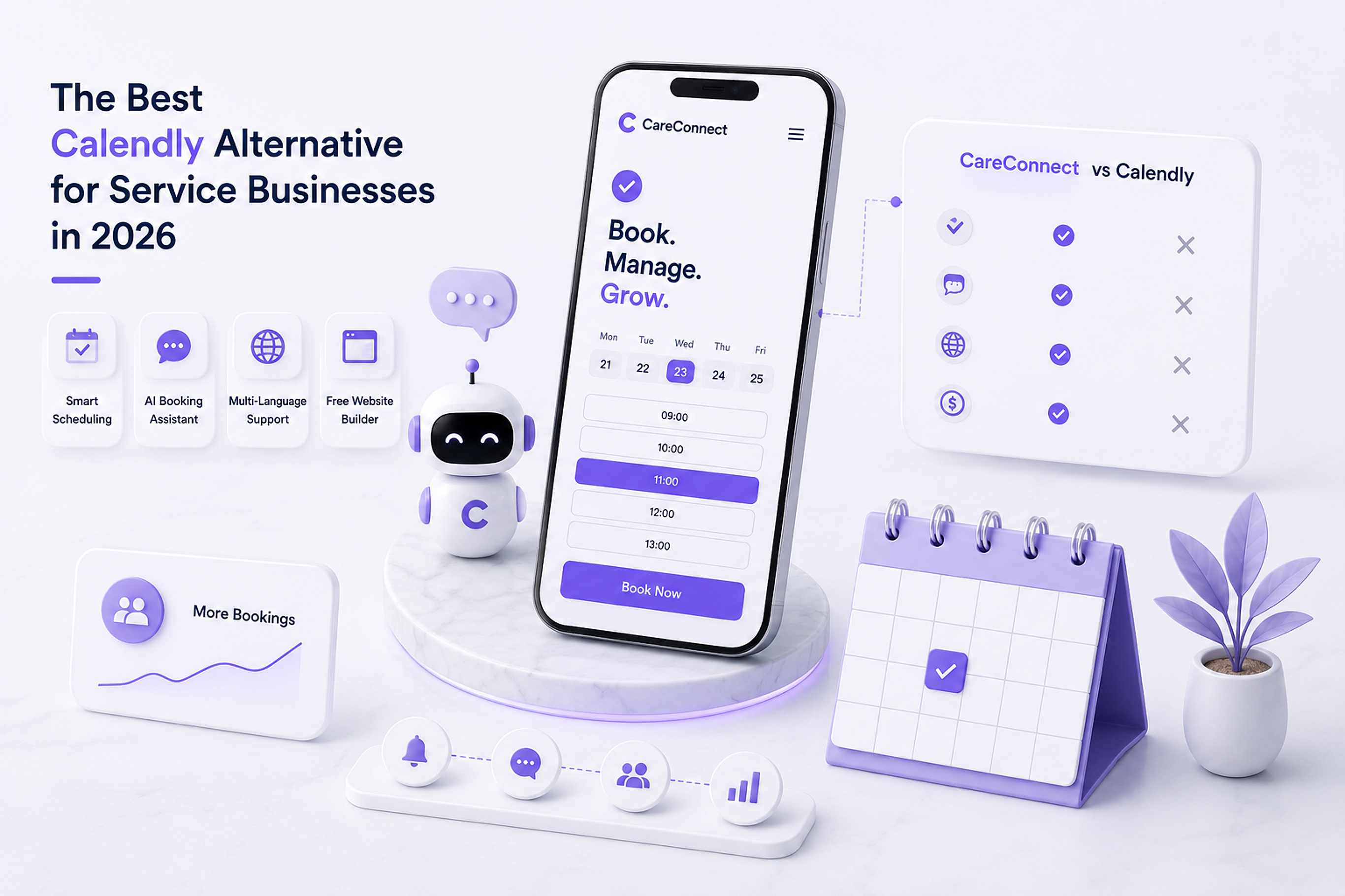 The Best Calendly Alternative for Service Businesses in 2026