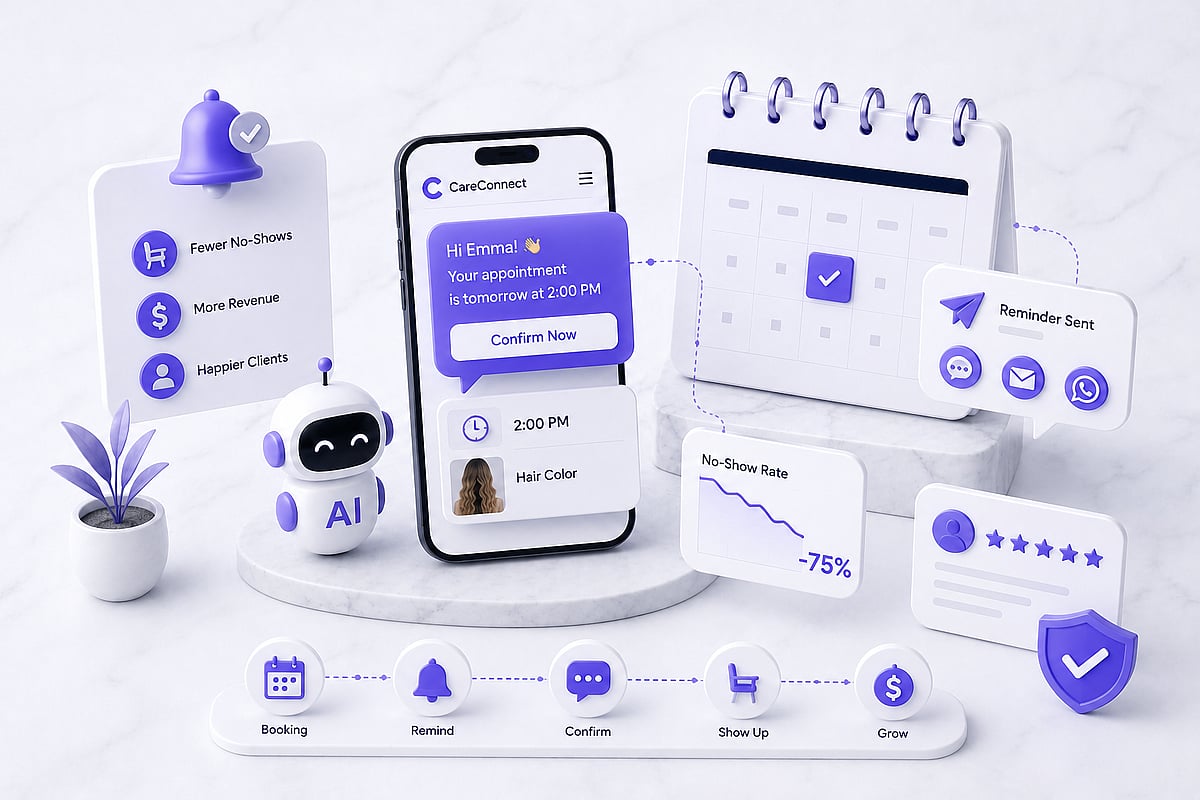 How to Reduce Salon No-Shows with Automated Reminders