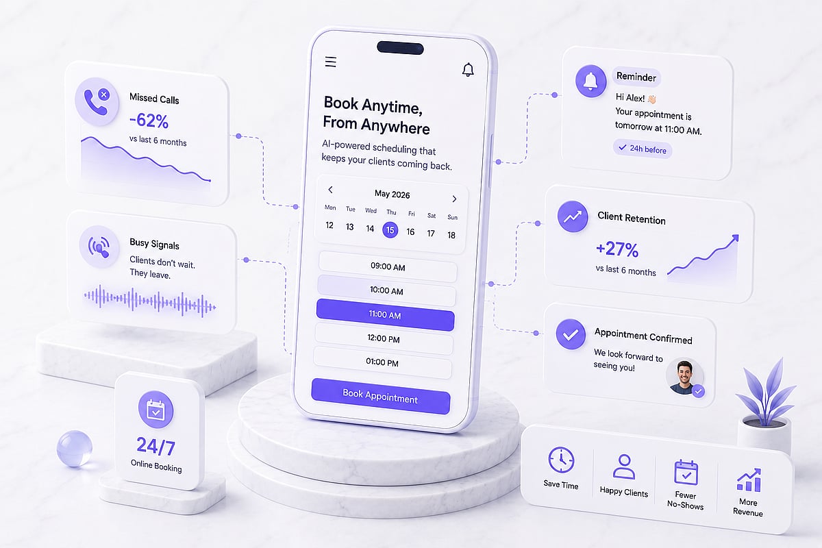 How Online Appointment Systems Prevent Client Churn