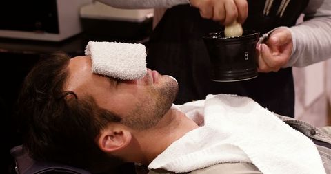 Hot Towel Shave