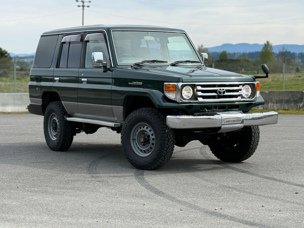2001 Toyota Land Cruiser, ZX HZJ76 for sale | JDMBUYSELL
