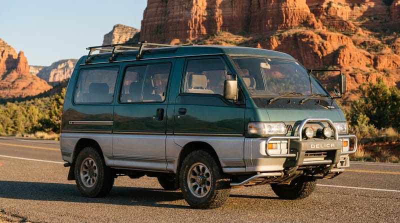 Mitsubishi Delica 4WD van