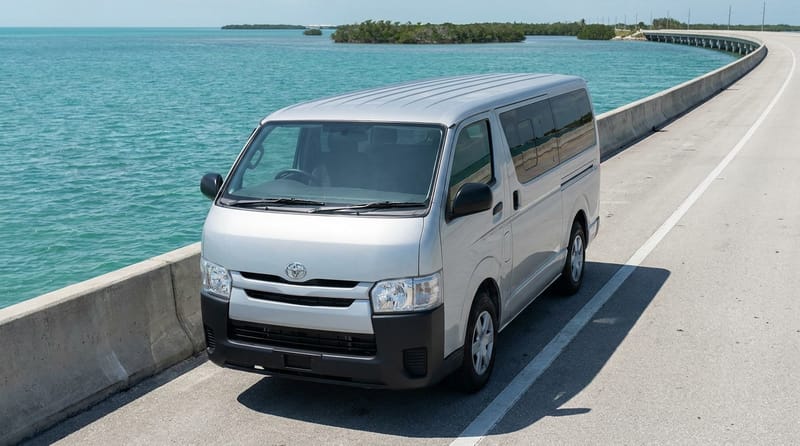 Toyota HiAce van