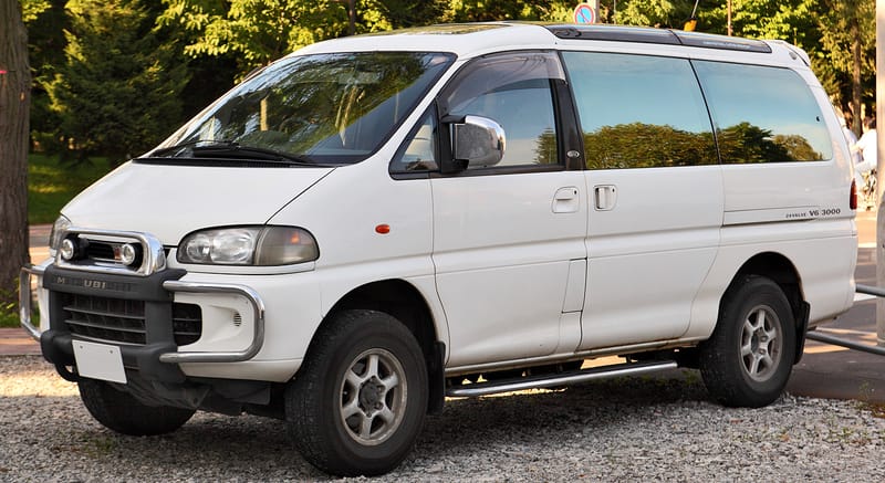 Mitsubishi Delica PD8W — JDM hero image