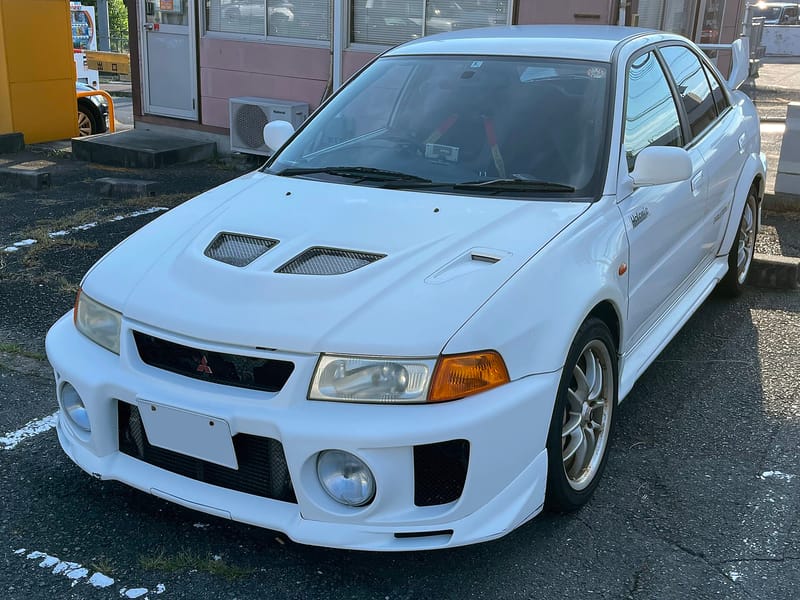 Mitsubishi Lancer Evolution CP9A — JDM hero image