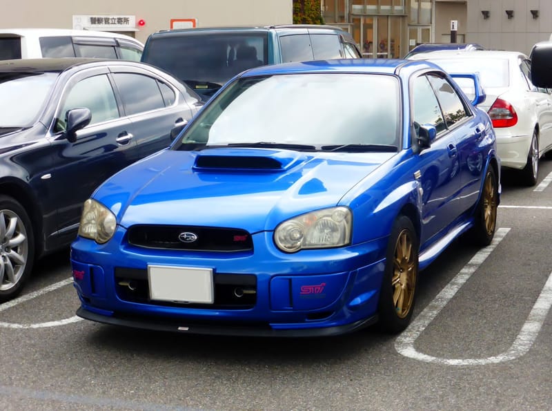 Subaru Impreza GDB / GGB — JDM hero image