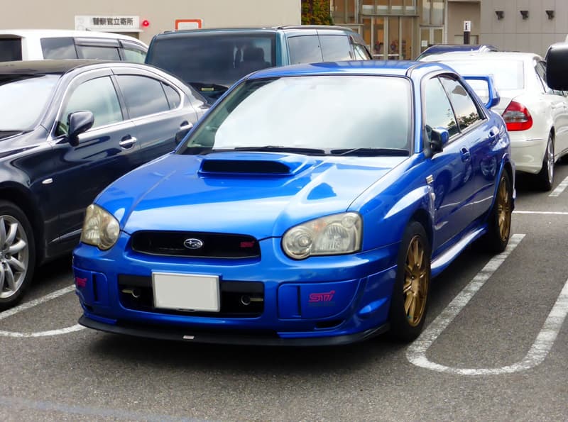 Subaru Impreza GDB / GGB — JDM hero image