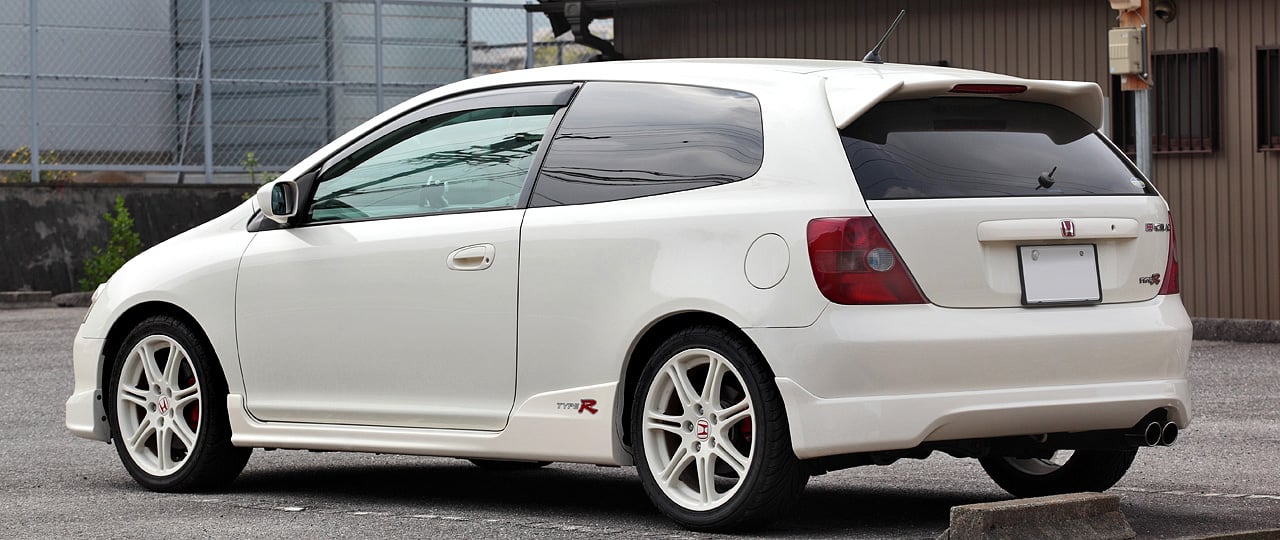 Honda Civic Type R EP3 three-door hatchback, Japanese version