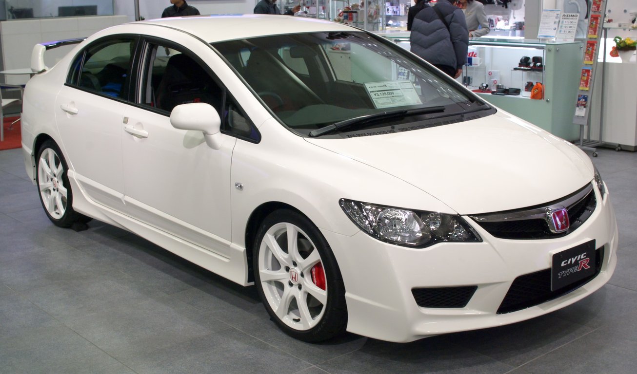 Honda Civic Type R FD2 four-door sedan, Japanese market