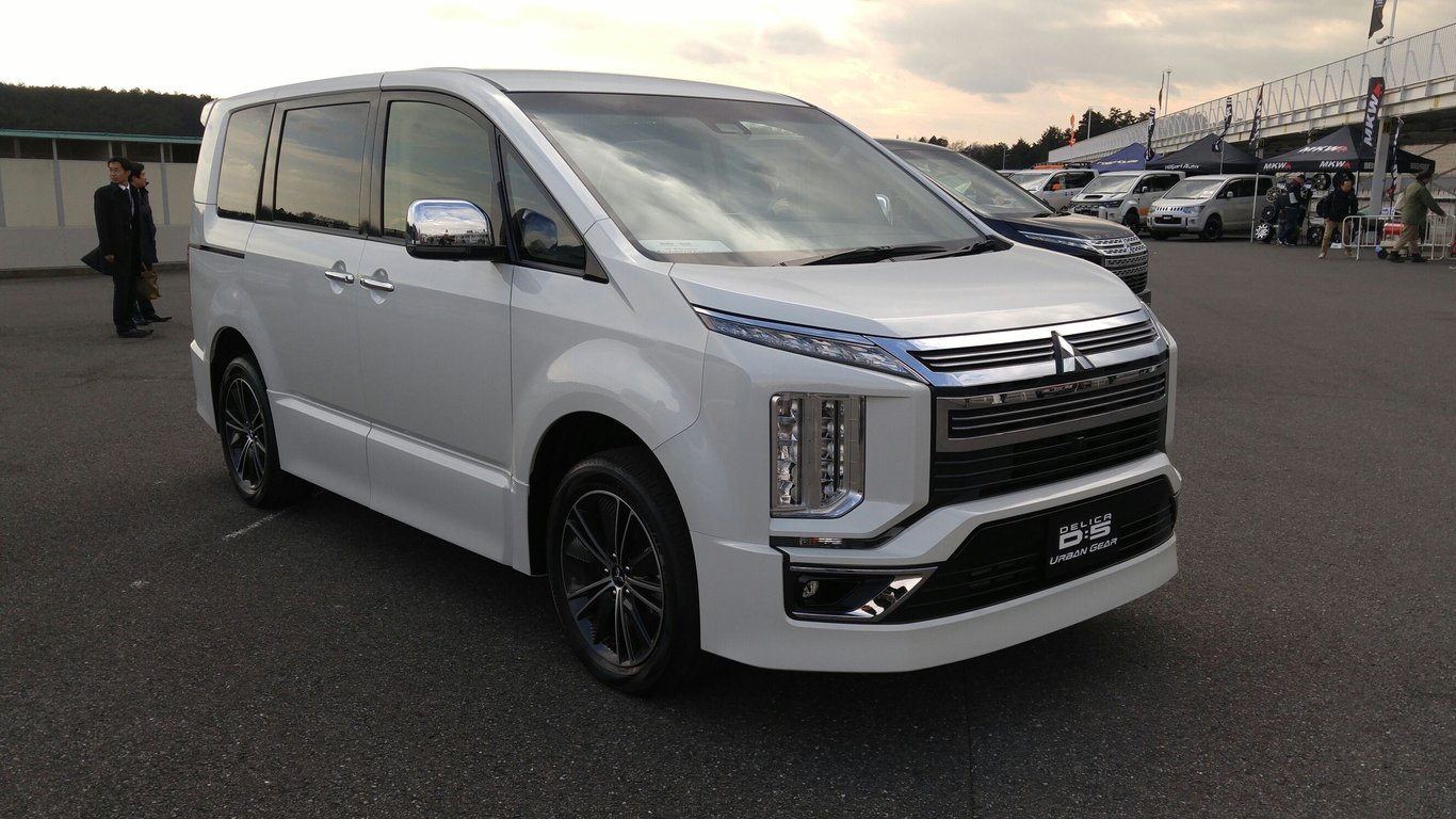 Mitsubishi Delica D:5 Urban Gear after the 2019 facelift, Japan