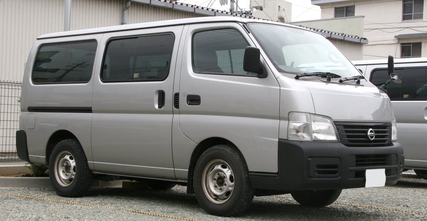 Early Nissan Caravan E25 commercial van