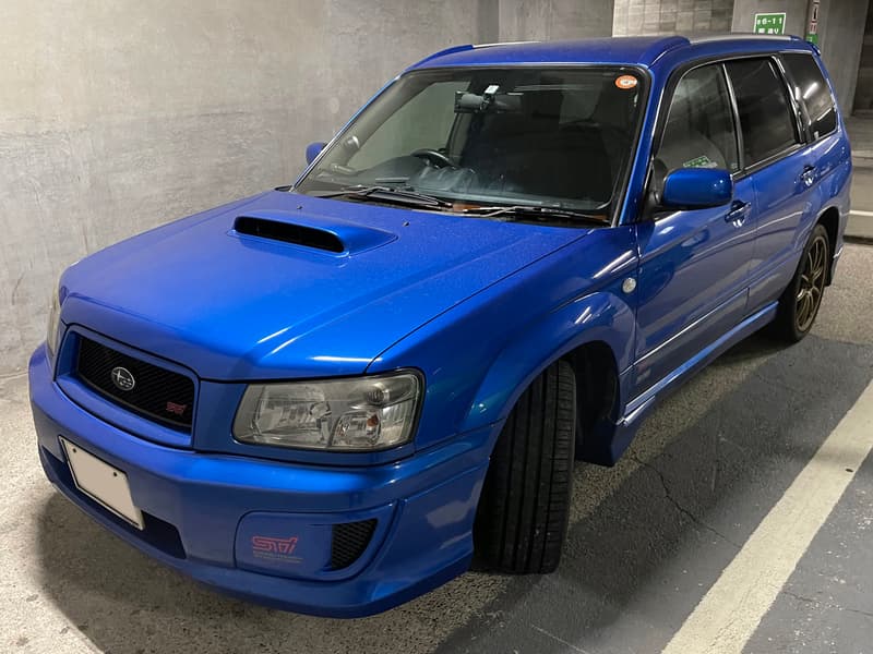 Subaru Forester STi Version (TA-SG9), front view