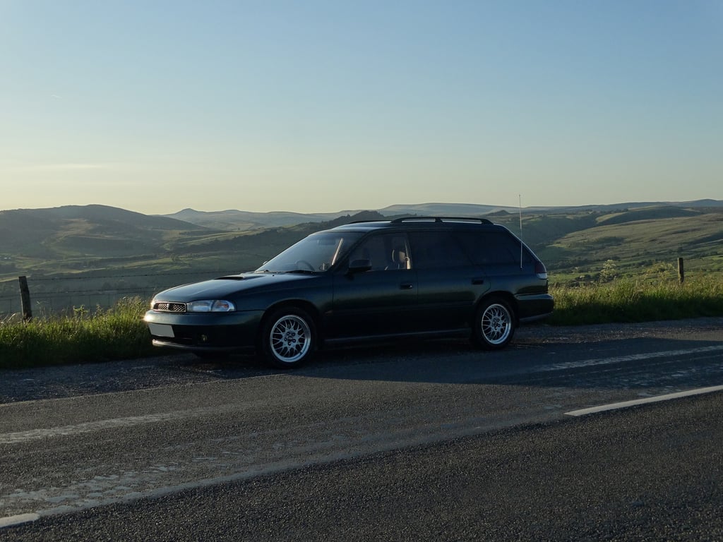 Second-generation Subaru Legacy GT/B-spec wagon