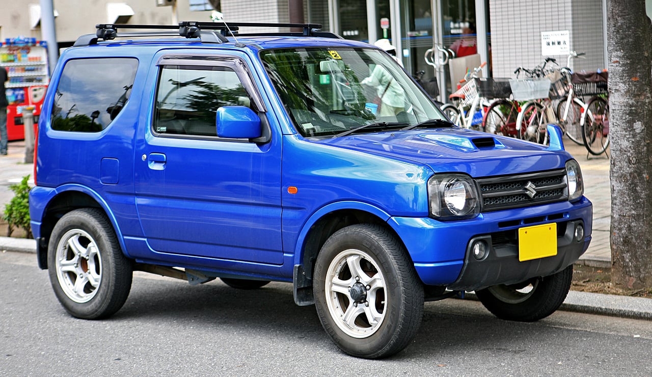 Suzuki Jimny 660 (JB23W), a Japanese-market kei Jimny
