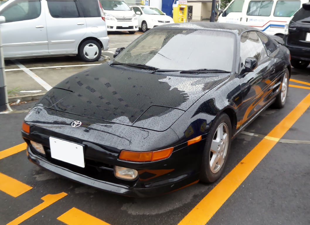 Toyota G-Limited (E-SW20), front view