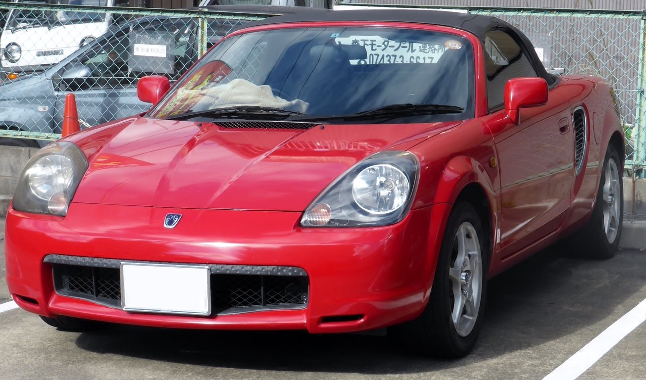 Early Toyota MR-S (ZZW30), front view